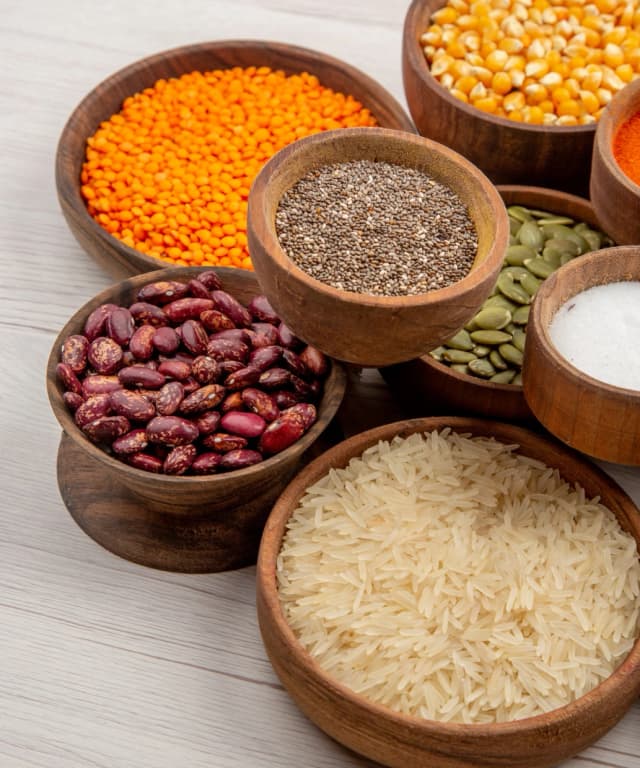 Rice, Grains, Cereals & Pulses